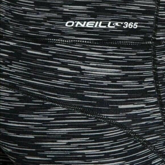 O'Neill 365 Charcoal Leap Active Casual Capri L - Picture 4 of 6